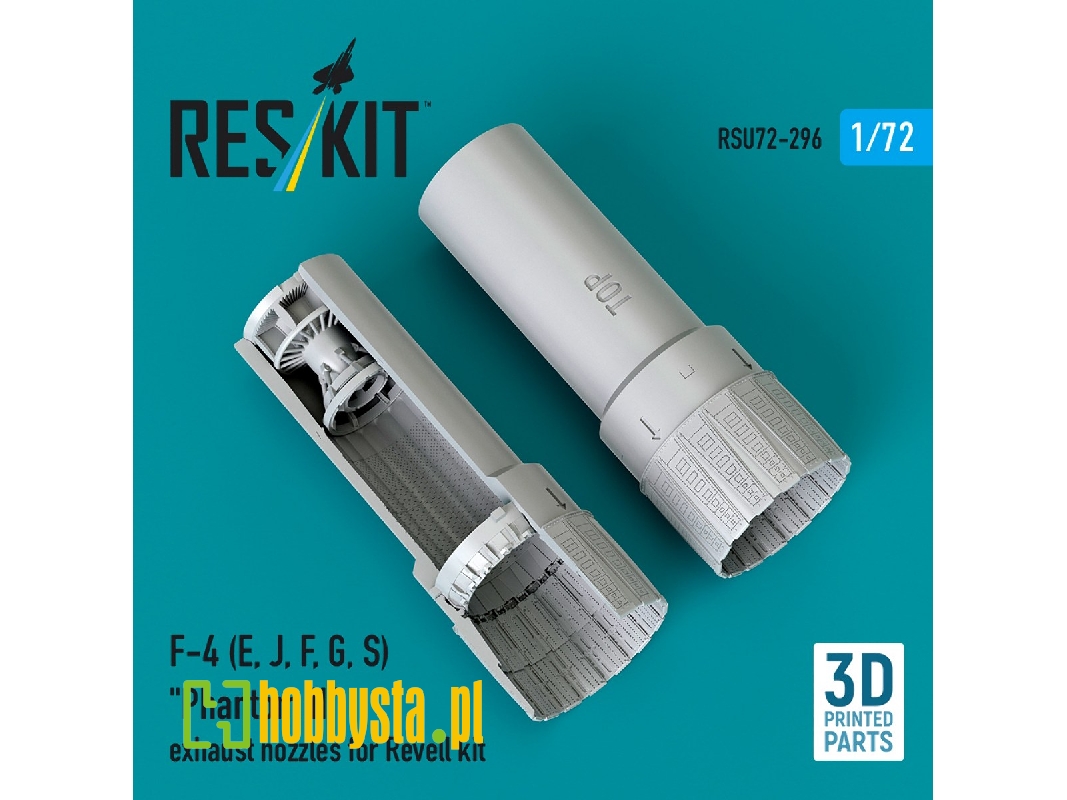 F-4 (E, J, F, G, S) 'phantom Ii' Exhaust Nozzles For Revell Kit (3d Printed) - zdjęcie 1 F-4 (E, J, F, G, S) 'phantom Ii' Exhaust Nozzles For Revell Kit (3d Printed) - zdjęcie 1