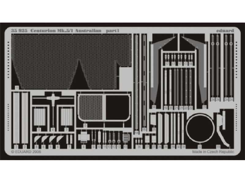  Centurion Mk.5/1 Australian 1/35 - Afv Club - blaszki - zdjęcie 1