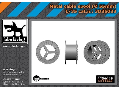 Metal Cable Spool - zdjęcie 1