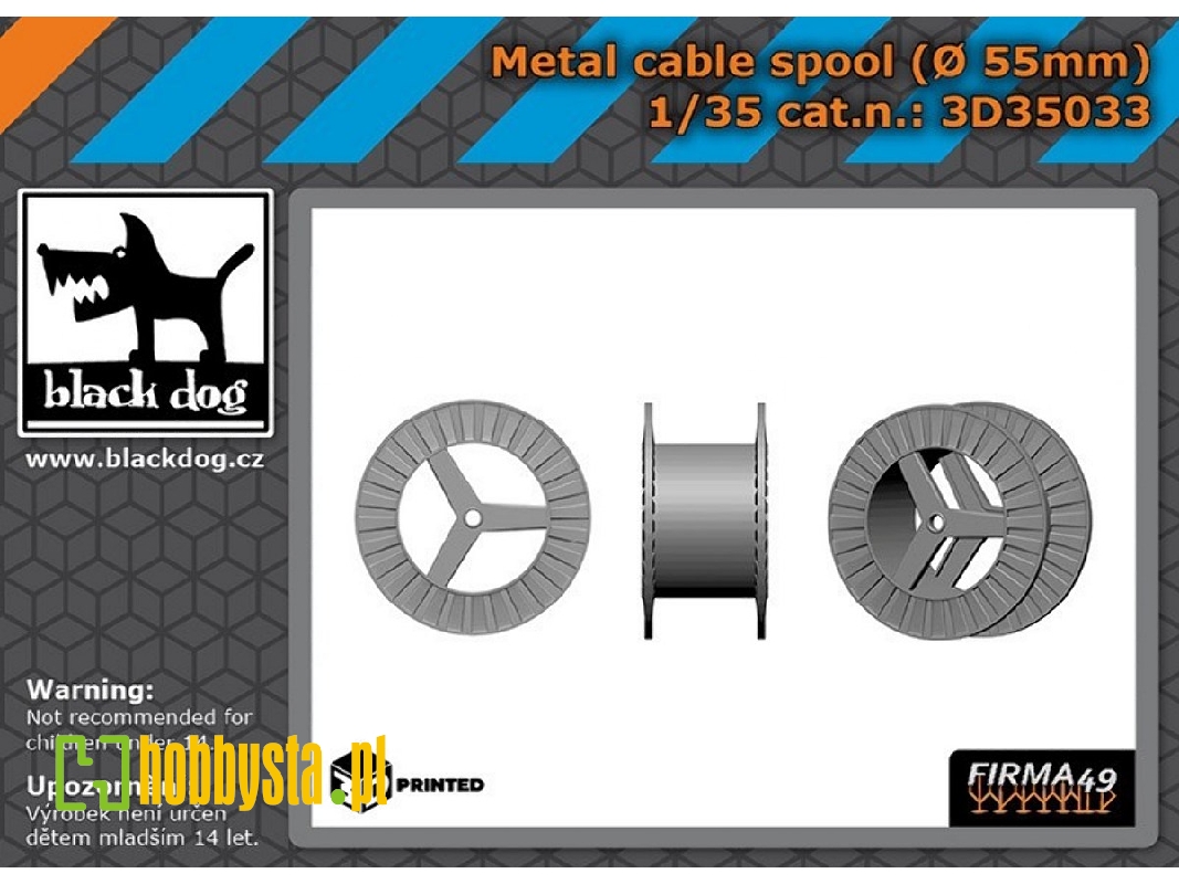 Metal Cable Spool - zdjęcie 1 Metal Cable Spool - zdjęcie 1