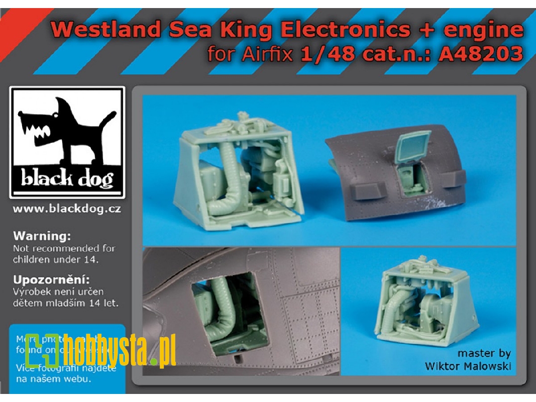 Westland Sea King Electronics + Engine (For Airfix) - zdjęcie 1 Westland Sea King Electronics + Engine (For Airfix) - zdjęcie 1