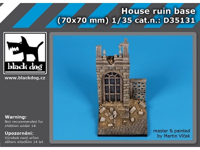 House Ruin Base (70x70mm) - zdjęcie 1