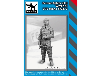 German Fighter Pilot Wwi No.3 - zdjęcie 1