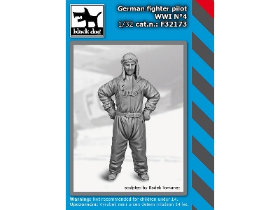 German Fighter Pilot Wwi No.4 - zdjęcie 1