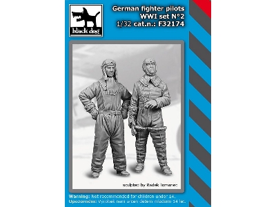 German Fighter Pilot Ww I Set No.2 - zdjęcie 1