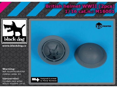 British Helmet Wwii (2pcs) - zdjęcie 1