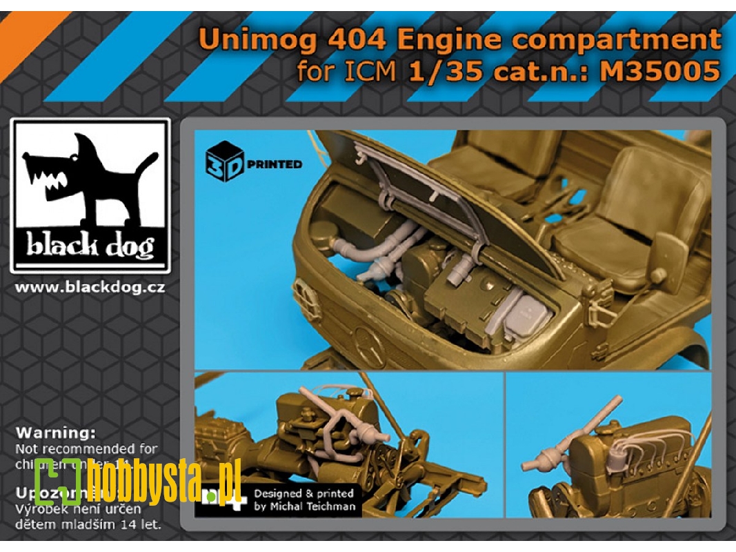 Unimog 404 Engine Compartment (For Icm) - zdjęcie 1 Unimog 404 Engine Compartment (For Icm) - zdjęcie 1