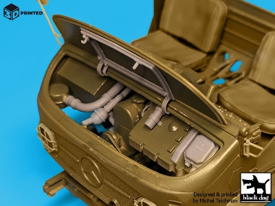 Unimog 404 Engine Compartment (For Icm) - zdjęcie 3
