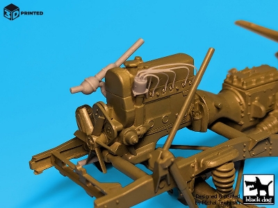 Unimog 404 Engine Compartment (For Icm) - zdjęcie 4