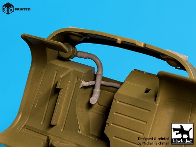 Unimog 404 Engine Compartment (For Icm) - zdjęcie 7
