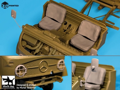 Unimog 404 Detail Set (For Icm) - zdjęcie 2