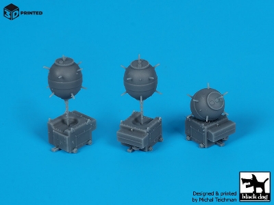 British Sea Mine Mk Xvii (3pcs) - zdjęcie 2