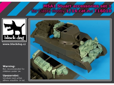M5a1 Stuart Accessories Set 1 (For Classy Hobby) - zdjęcie 1