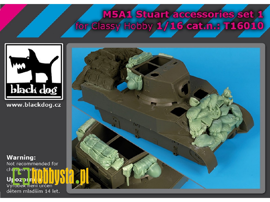 M5a1 Stuart Accessories Set 1 (For Classy Hobby) - zdjęcie 1 M5a1 Stuart Accessories Set 1 (For Classy Hobby) - zdjęcie 1