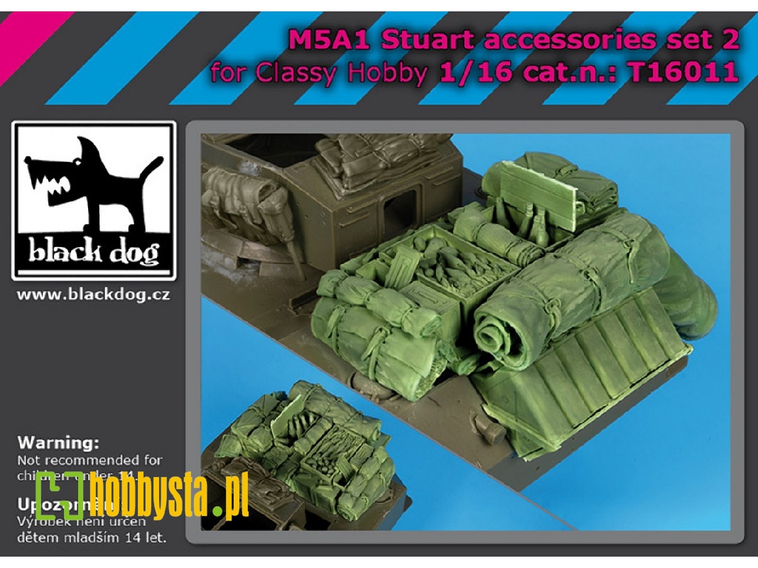 M5a1 Stuart Accessories Set 2 (For Classy Hobby) - zdjęcie 1 M5a1 Stuart Accessories Set 2 (For Classy Hobby) - zdjęcie 1