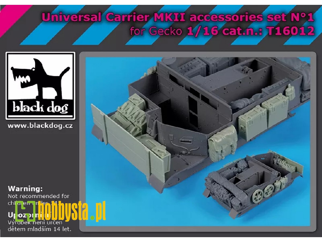 Universal Carrier Mk.Ii - Accessories Set No.1 (For Gecko Kits) - zdjęcie 1 Universal Carrier Mk.Ii - Accessories Set No.1 (For Gecko Kits) - zdjęcie 1