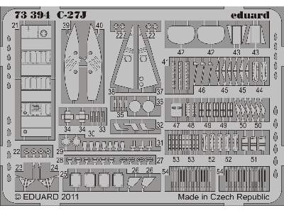  C-27J S. A. 1/72 - Italeri - blaszki - zdjęcie 3