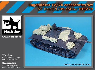 Jagdpanzer Iv/70 Accessories Set (For Italeri) - zdjęcie 1