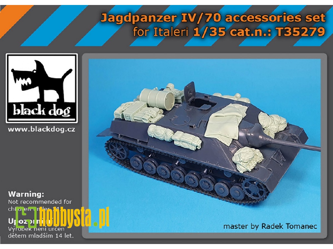 Jagdpanzer Iv/70 Accessories Set (For Italeri) - zdjęcie 1 Jagdpanzer Iv/70 Accessories Set (For Italeri) - zdjęcie 1
