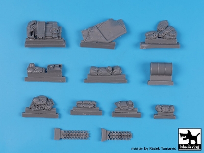 Jagdpanzer Iv/70 Accessories Set (For Italeri) - zdjęcie 8