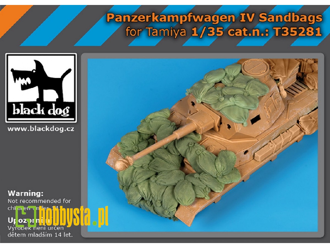 Panzerkampfwagen Iv Sandbags (For Tamiya) - zdjęcie 1 Panzerkampfwagen Iv Sandbags (For Tamiya) - zdjęcie 1