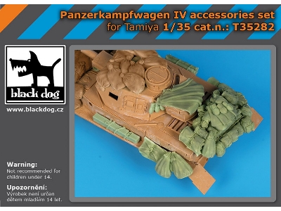 Panzerkampfwagen Iv Accessories Set (For Tamiya) - zdjęcie 1