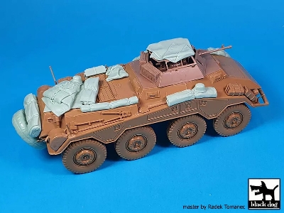 Sd.Kfz. 234/1 - Accessories Set (For Italeri Kits) - zdjęcie 4