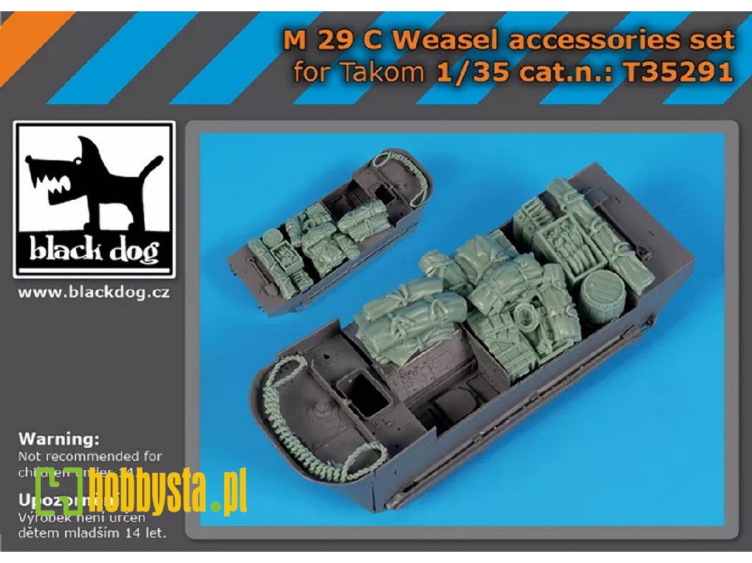M 29 C Weasel - Accessories Set (For Takom Kits) - zdjęcie 1 M 29 C Weasel - Accessories Set (For Takom Kits) - zdjęcie 1