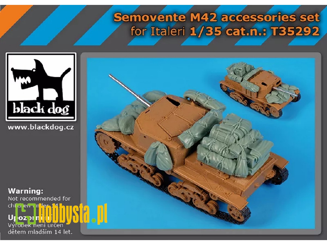 Semovente M42 - Accessories Set (For Italeri Kits) - zdjęcie 1 Semovente M42 - Accessories Set (For Italeri Kits) - zdjęcie 1