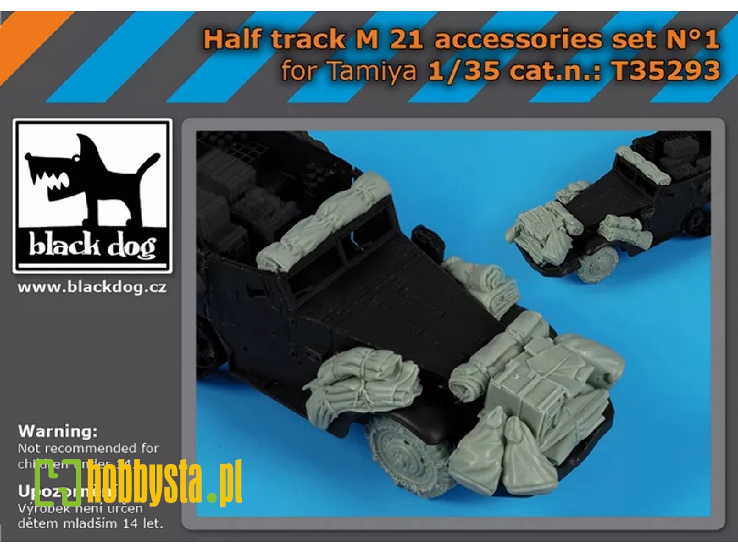 Half Track M 21 - Accessories Set No.1 (For Tamiya Kits) - zdjęcie 1 Half Track M 21 - Accessories Set No.1 (For Tamiya Kits) - zdjęcie 1