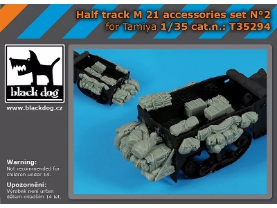 Half Track M 21 - Accessories Set No.2 (For Tamiya Kits) - zdjęcie 1