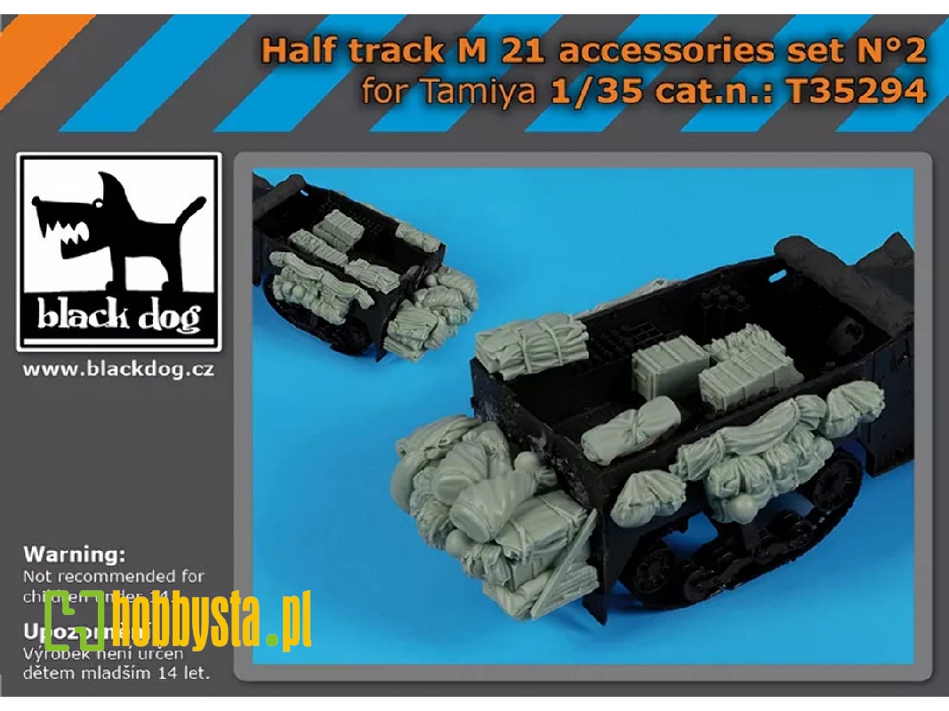 Half Track M 21 - Accessories Set No.2 (For Tamiya Kits) - zdjęcie 1 Half Track M 21 - Accessories Set No.2 (For Tamiya Kits) - zdjęcie 1