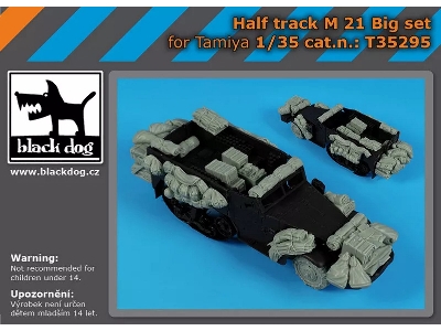 Half Track M 21 Big Set (For Tamiya Kits) - zdjęcie 1