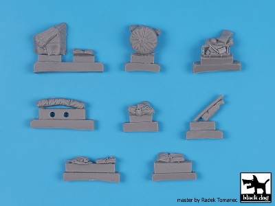 Sd.Kfz. 234/18 Panzerspahwagen Accessories Set (For Hasegawa) - zdjęcie 8