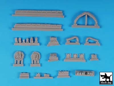 German Land-wasser Schlepper - Accessories Set (For Hobby Boss Kits) - zdjęcie 6