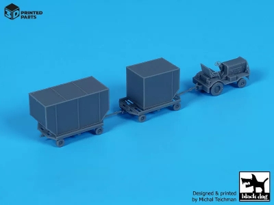 Airport Tow Truck + Containers - zdjęcie 4