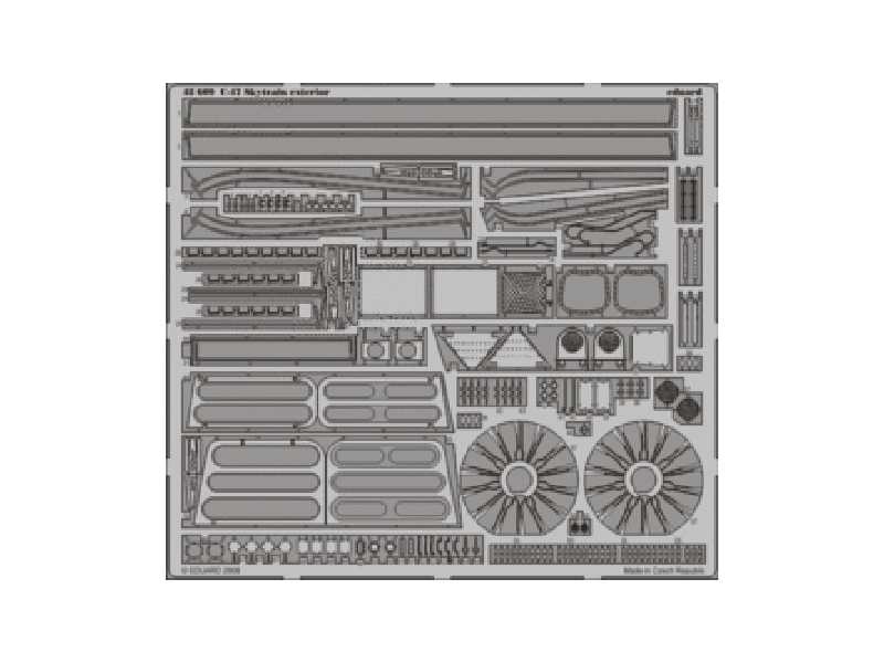  C-47 exterior 1/48 - Trumpeter - blaszki - zdjęcie 1