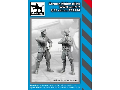 German Fighter Pilots  Ww Ii Set NÂ°2 - zdjÄ™cie 1