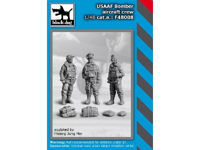 Usaaf Bomber Aircraft Crew (3 Figures) - zdjęcie 1