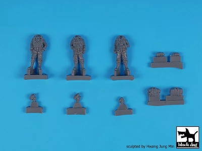 Usaaf Bomber Aircraft Crew (3 Figures) - zdjęcie 3