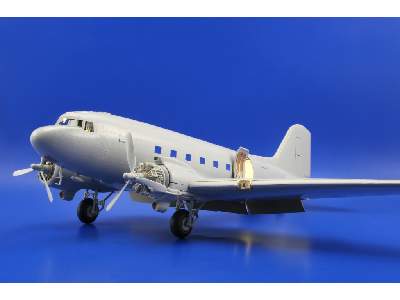  C-47 exterior 1/48 - Trumpeter - blaszki - zdjęcie 3