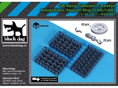 Us Navy Tiedown + Padaye (Lha/Lhd) - zdjęcie 1
