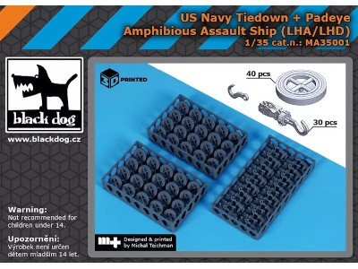 Us Navy Tiedown + Padaye (Lha/Lhd) - zdjęcie 1