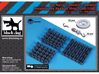 Us Navy Tiedown + Padaye (Lha/Lhd) - zdjęcie 1