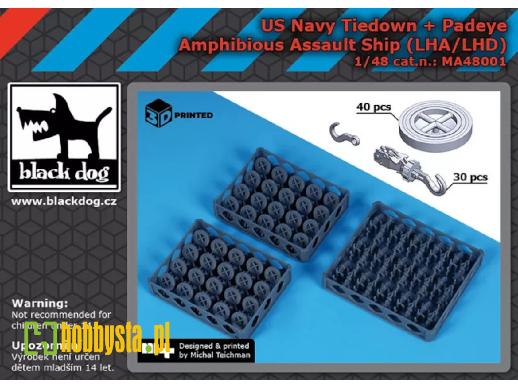 Us Navy Tiedown + Padaye (Lha/Lhd) - zdjęcie 1
