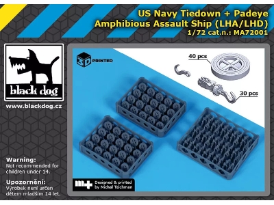 Us Navy Tiedown + Padaye (Lha/Lhd) - zdjęcie 1
