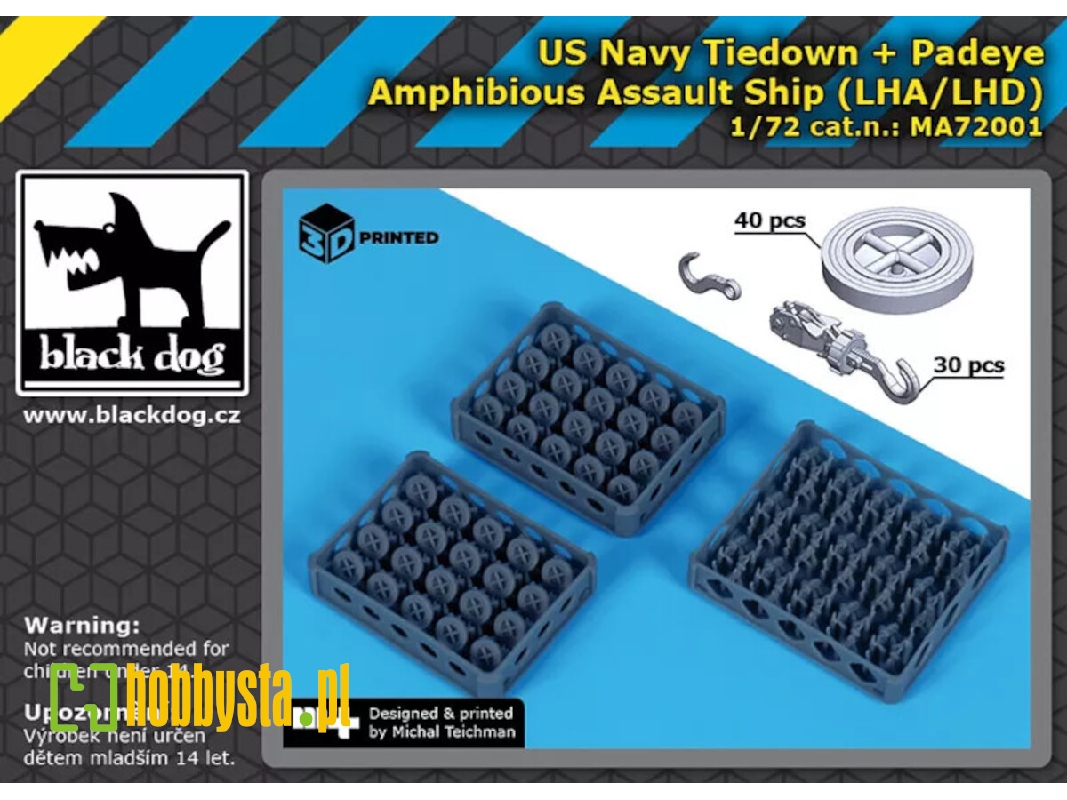 Us Navy Tiedown + Padaye (Lha/Lhd) - zdjęcie 1 Us Navy Tiedown + Padaye (Lha/Lhd) - zdjęcie 1
