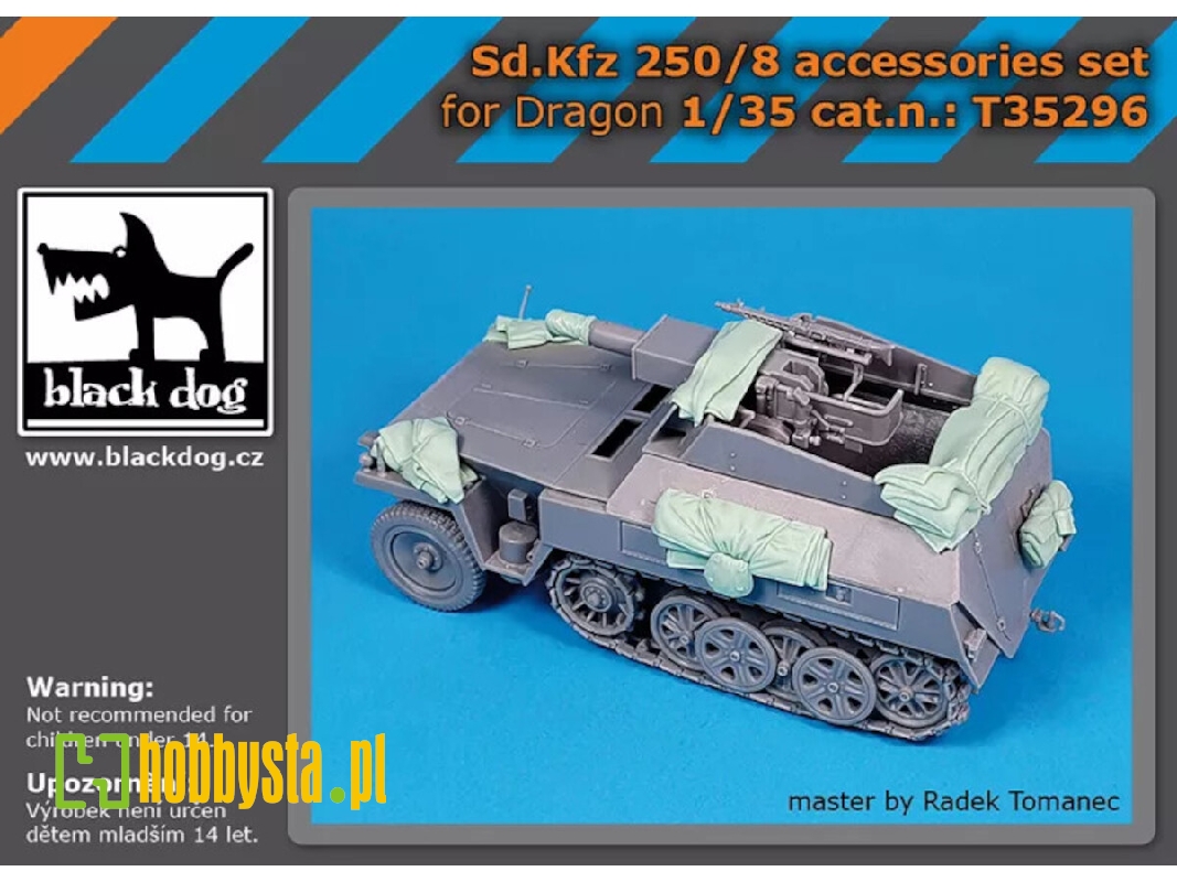 Sd.Kfz 250/8 Accessories Set For Dragon - zdjęcie 1 Sd.Kfz 250/8 Accessories Set For Dragon - zdjęcie 1
