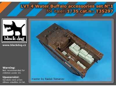Lvt-4 Water Buffalo Accessories Set N°1 For Italeri - zdjęcie 1