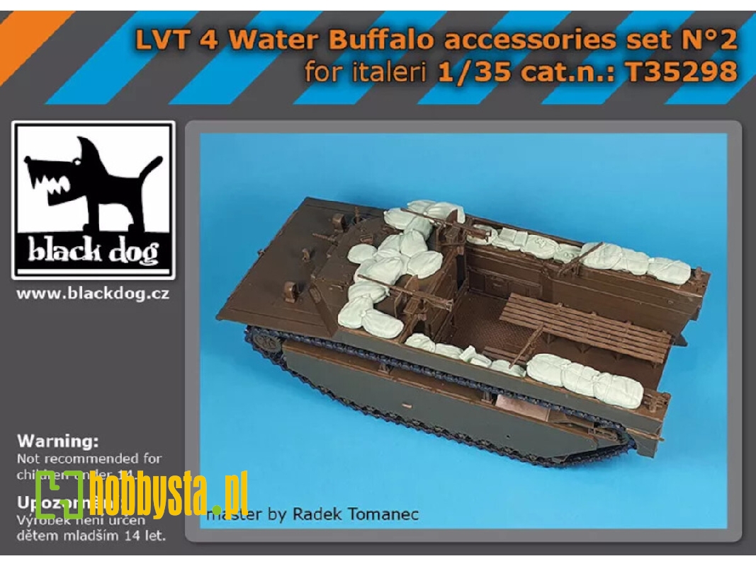 Lvt-4 Water Buffalo Accessories Set N°2 For Italeri - zdjęcie 1 Lvt-4 Water Buffalo Accessories Set N°2 For Italeri - zdjęcie 1
